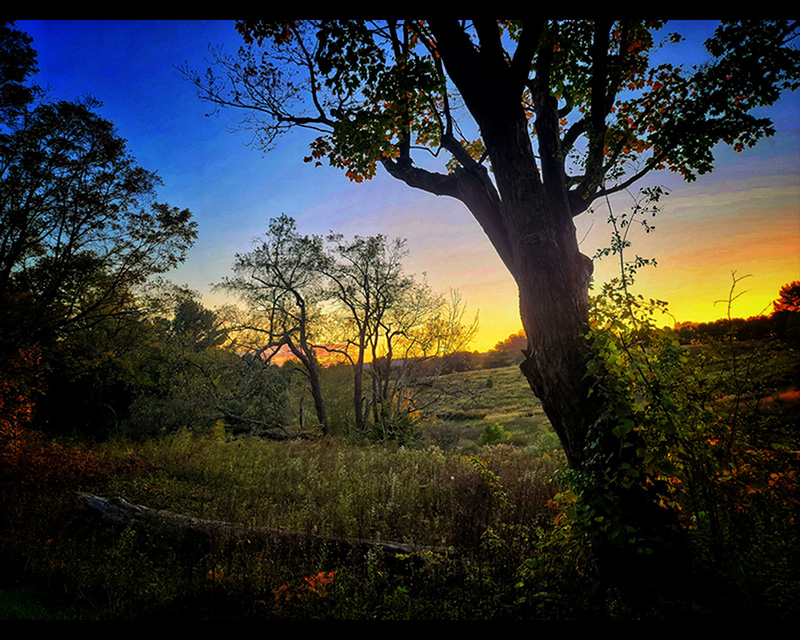 Tully NY Sunset — Curtain Road