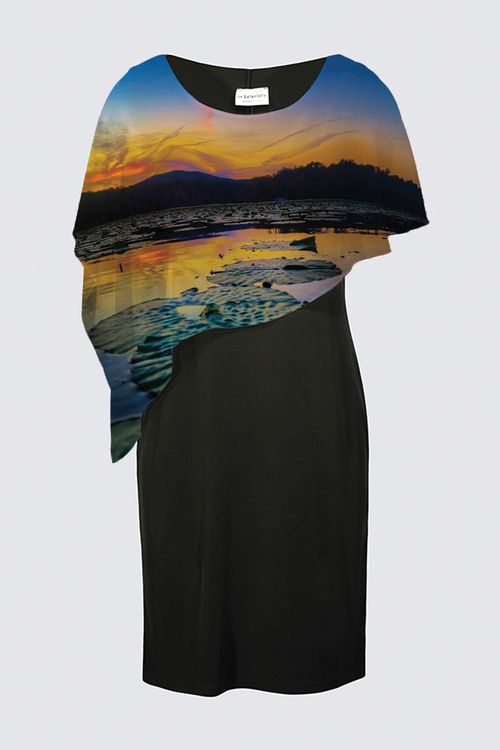 Sunny Side Up Cape Dress